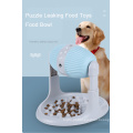 Tigela de cachorro de brinquedo de comida com vazamento fácil de limpar